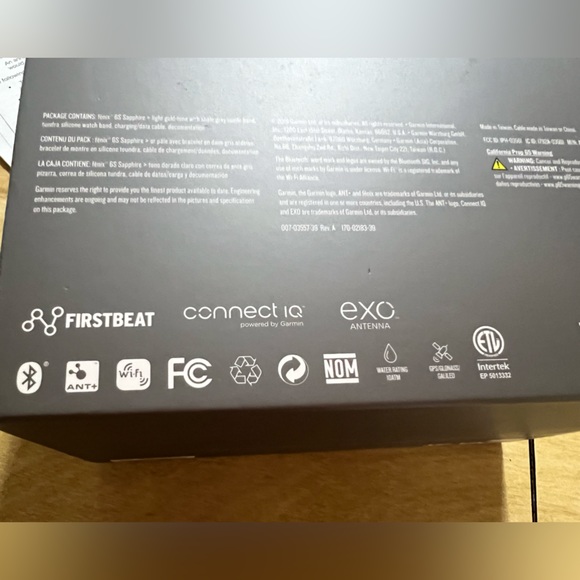 Garmin 6s sapphire 42mm smart watch - Picture 10 of 12